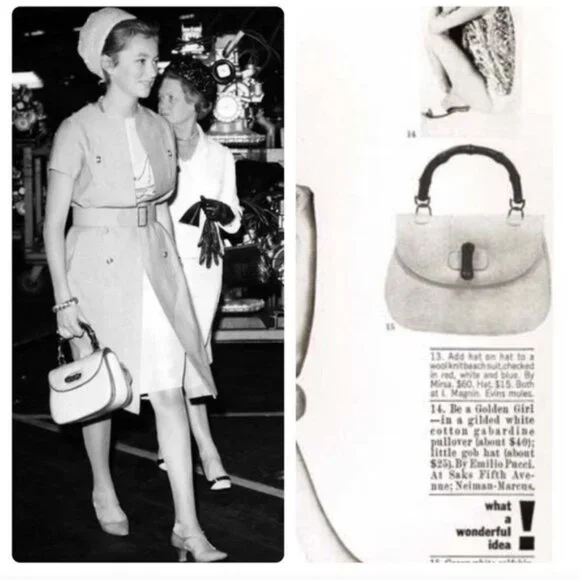 GUCCI BAMBOO top handle - vintage - iconic - rare - Picture 7 of 8